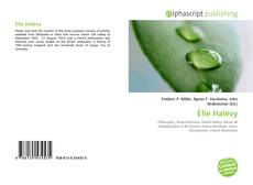 Copertina di Élie Halévy