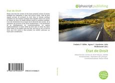 Borítókép a  État de Droit - hoz