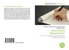 Bookcover of Frisch–Peierls Memorandum