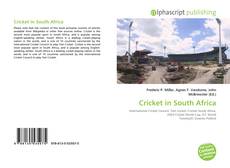 Borítókép a  Cricket in South Africa - hoz
