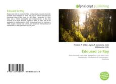 Borítókép a  Édouard Le Roy - hoz