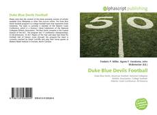 Borítókép a  Duke Blue Devils Football - hoz