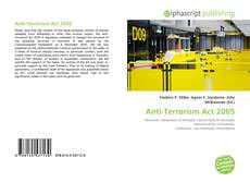 Bookcover of Anti-Terrorism Act 2005