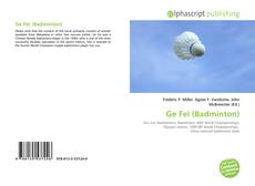 Bookcover of Ge Fei (Badminton)
