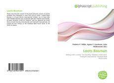 Loots Bosman的封面