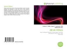 Borítókép a  AB de Villiers - hoz