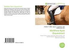 Capa do livro de Matthew Ryan (Equestrian) 