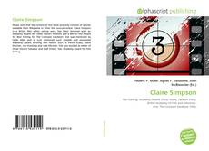 Bookcover of Claire Simpson