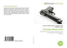 Borítókép a  L'Europe Absolutiste - hoz