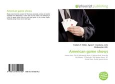 Bookcover of American game shows
