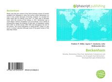 Beckenham的封面