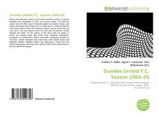 Bookcover of Dundee United F.C. Season 2004–05