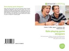 Bookcover of Role-playing game designers