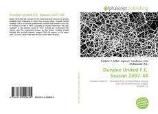 Bookcover of Dundee United F.C. Season 2007–08