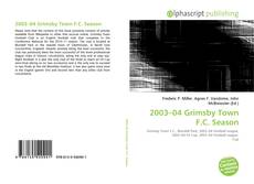 Bookcover of 2003–04 Grimsby Town F.C. Season