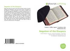 Portada del libro de Negation of the Diaspora