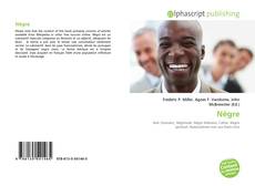 Portada del libro de Nègre