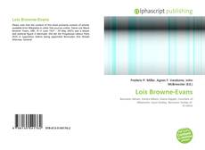 Borítókép a  Lois Browne-Evans - hoz