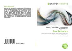 Borítókép a  Paul Personne - hoz