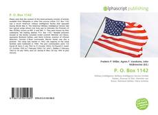 P. O. Box 1142 kitap kapağı