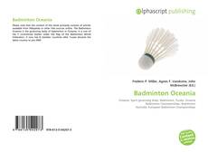 Borítókép a  Badminton Oceania - hoz