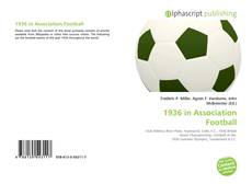 Borítókép a  1936 in Association Football - hoz