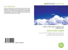 Borítókép a  Avro Club Cadet - hoz