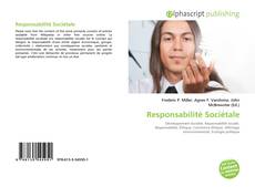 Responsabilité Sociétale的封面