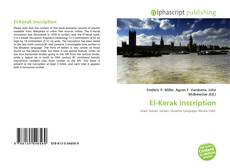 Borítókép a  El-Kerak Inscription - hoz