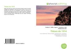 Thèses de 1914的封面