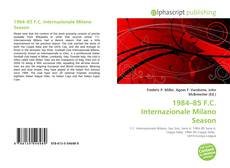 1984–85 F.C. Internazionale Milano Season的封面