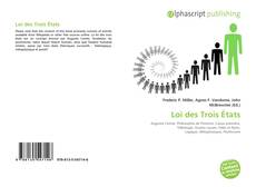 Loi des Trois États的封面