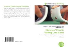 History of Chaotic Trading Card Game的封面