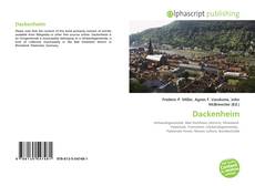 Dackenheim的封面