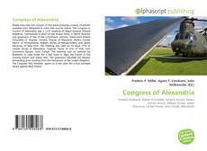 Congress of Alexandria的封面