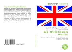 Iraq – United Kingdom Relations的封面