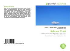 Buchcover von Bellanca 31-40