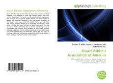 Dwarf Athletic Association of America的封面