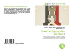 Deutscher Olympischer Sportbund kitap kapağı