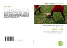 Обложка Matt Jarvis