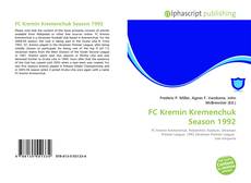 Borítókép a  FC Kremin Kremenchuk Season 1992 - hoz