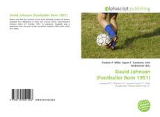 David Johnson (Footballer Born 1951) kitap kapağı