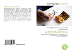 Portada del libro de Lutheran Sacraments