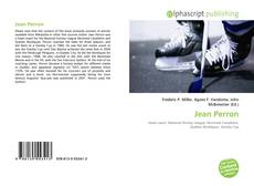 Buchcover von Jean Perron