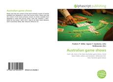 Australian game shows的封面