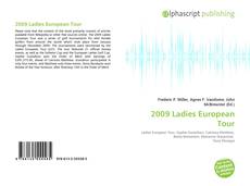 Capa do livro de 2009 Ladies European Tour 