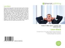 Обложка Leon Black