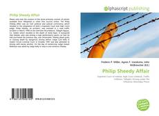 Portada del libro de Philip Sheedy Affair