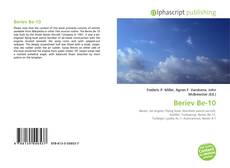 Capa do livro de Beriev Be-10 