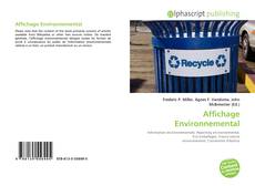 Обложка Affichage Environnemental